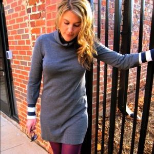 Jcrew cowl neck sweater dress